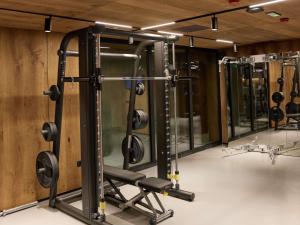 Das Fitnesscenter und/oder die Fitnesseinrichtungen in der Unterkunft Swissôtel Resort Kolasin
