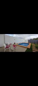 Piscina di فيلا فاخرة o nelle vicinanze
