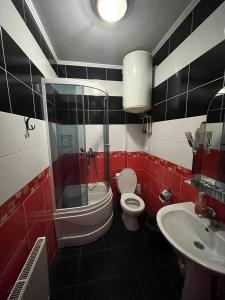 Et badeværelse på Вілла Білий Бізон Хмелева