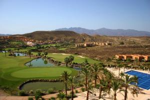 a view of the golf course at the resort at APARTAMENTO DE LUJO EN LA VERA PLAYa GARRUCHA in Vera