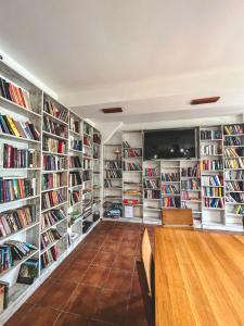 Biblioteket i villaen