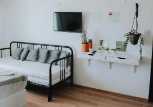 Posezení v ubytování Arya Karaburun