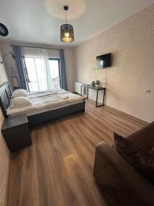 Voodi või voodid majutusasutuse Hotel Terrace Rabath toas