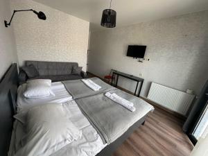 Voodi või voodid majutusasutuse Hotel Terrace Rabath toas