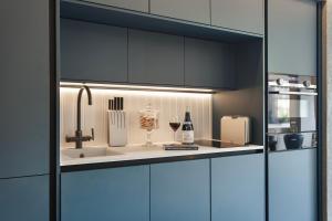 Kuchyň nebo kuchyňský kout v ubytování The Sanctuary