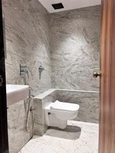 Koupelna v ubytování Hotel Crystal Place