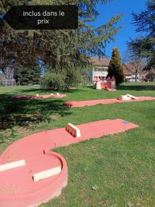 Zahrada ubytování A l'Orée du Parc