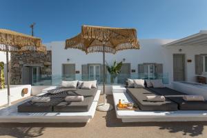 Posezení v ubytování Damianos Mykonos Hotel