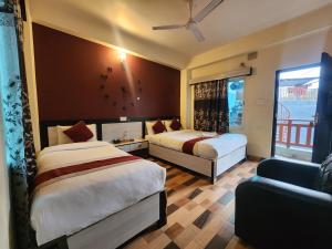 Ένα ή περισσότερα κρεβάτια σε δωμάτιο στο Hotel Kajiinn +21 φωτογραφίες