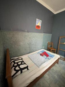 Postel nebo postele na pokoji v ubytování Guest House Barbi