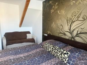 Postel nebo postele na pokoji v ubytování Apartmány Rosijo