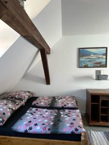Postel nebo postele na pokoji v ubytování Penzion Bluegrass