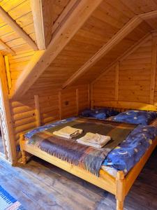 Postel nebo postele na pokoji v ubytování Forest House