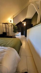 Ένα ή περισσότερα κρεβάτια σε δωμάτιο στο Xhoris à 2