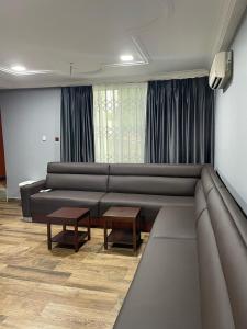 Posezení v ubytování Villagers Team Hospitability