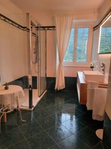 Koupelna v ubytování B&B Il Grappolo