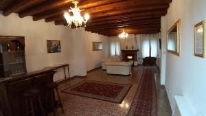 Posezení v ubytování B&B Villa Trotter