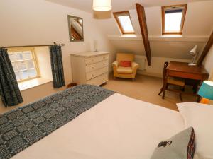 Postel nebo postele na pokoji v ubytování Ty Clyd