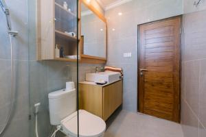 Koupelna v ubytování Mara Inn