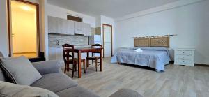 Katil atau katil-katil dalam bilik di Resident Albachiara, your oasi in Castelsardo