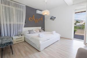 Posteľ alebo postele v izbe v ubytovaní Fantastic house