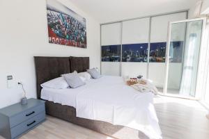 Posteľ alebo postele v izbe v ubytovaní Fantastic house