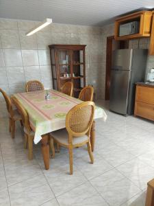 Dapur atau dapur kecil di My Espacinho in São Bento