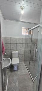 Koupelna v ubytování recanto provetá ILHA GRANDE