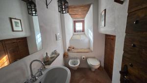 Koupelna v ubytování Borgo Corniola B&B Naturista