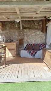 Postel nebo postele na pokoji v ubytování La Casa di Cesi
