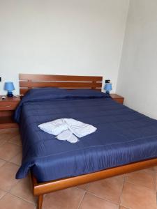 Letto o letti in una camera di Lucky House