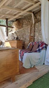 Postel nebo postele na pokoji v ubytování La Casa di Cesi