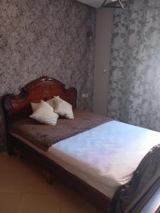 Postel nebo postele na pokoji v ubytování Elegant apartment in Rabat