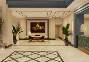 Posezení v ubytování Hotel Yaramar - Adults Recommended