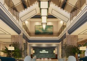 TV a/nebo společenská místnost v ubytování Hotel Yaramar - Adults Recommended