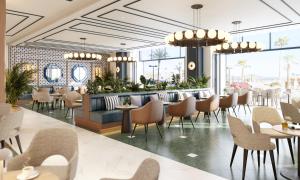 Restaurace v ubytování Hotel Yaramar - Adults Recommended