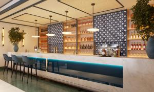 Lounge nebo bar v ubytování Hotel Yaramar - Adults Recommended