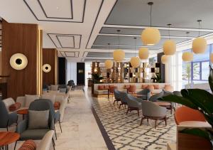 Posezení v ubytování Hotel Yaramar - Adults Recommended