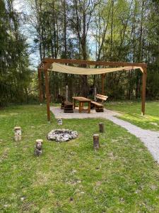 Zahrada ubytování koliBka - tiny house