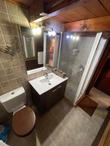 Ванная комната в Casa el retiro