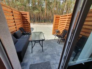 Balkón nebo terasa v ubytování Apartament Sielpia DeLuxe 2