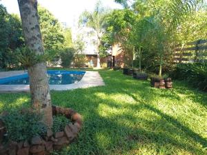 Κήπος έξω από το Casa quinta La Jungla