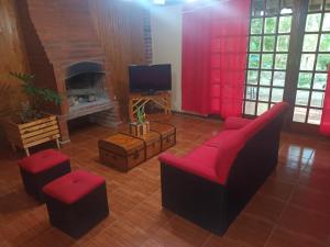Μια τηλεόραση ή/και κέντρο ψυχαγωγίας στο Casa quinta La Jungla