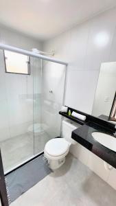 Koupelna v ubytování Flat Chamego Triplo