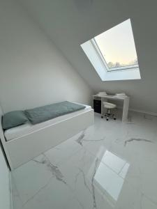 Villa HM am Waldrand客房内的一张或多张床位