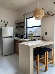 Kuchyň nebo kuchyňský kout v ubytování Chan Studio Tulum + 11 fotografií