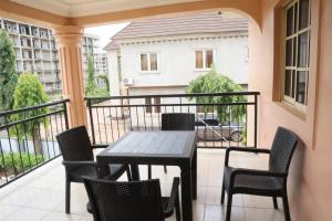Balkón nebo terasa v ubytování Serviced Apartment Direct