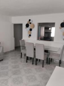 Posezení v ubytování Casa León