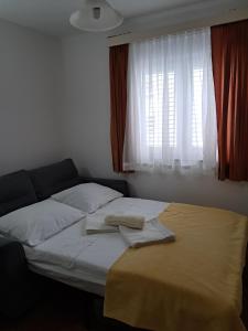 Postel nebo postele na pokoji v ubytování Apartment Studenka