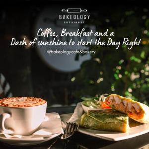 Opciones de desayuno disponibles en The Shady Rest Hotel